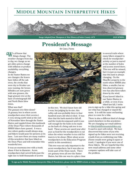 spring 2025 newsletter